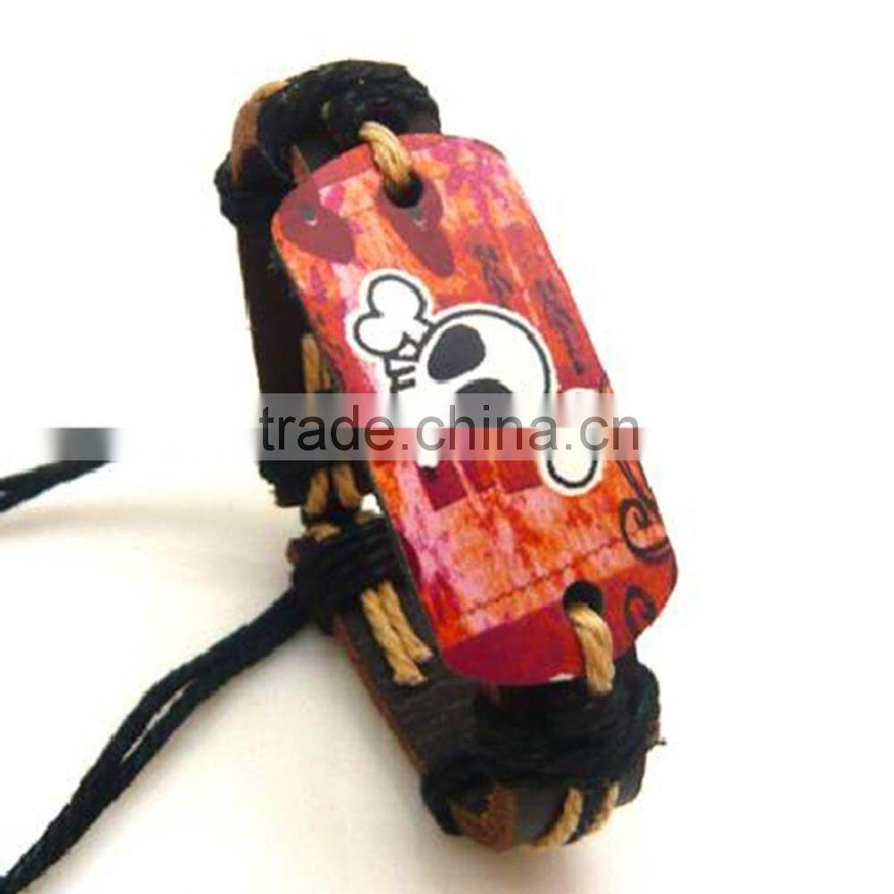 Hot Sale Thermal Transfer Leather Bracelet Wholesale