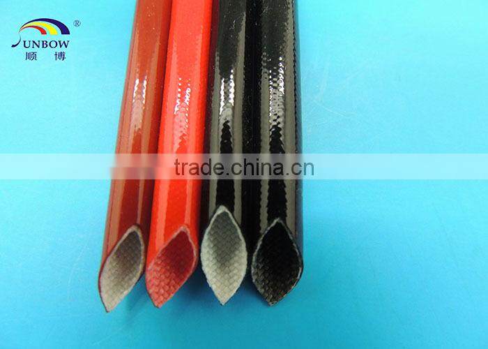 High Quality Silicone Fiberglass Braided Sleeve For Cable Management