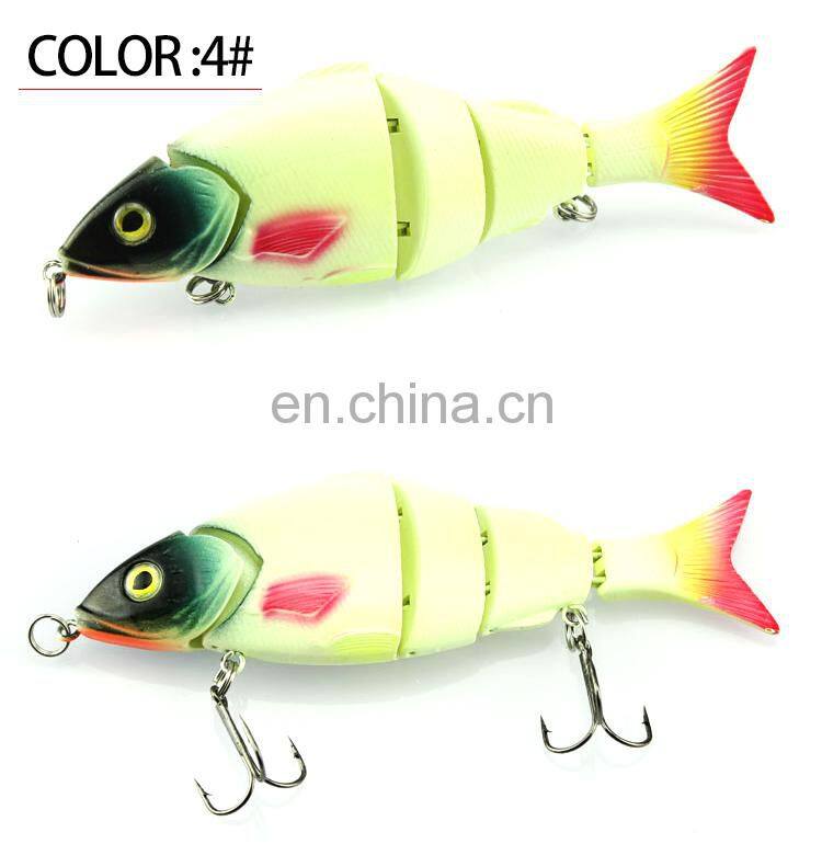 Wholesale 13cm 20.8g plastic swim baits plastic swim baits jointed swimbait lure