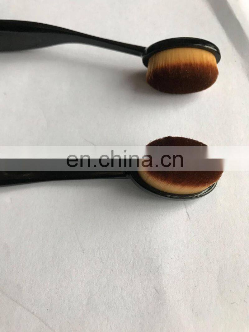 High quality toothbrush shape single professional foundation coloring uniform multi-purpose high-gloss easy makeup brush
