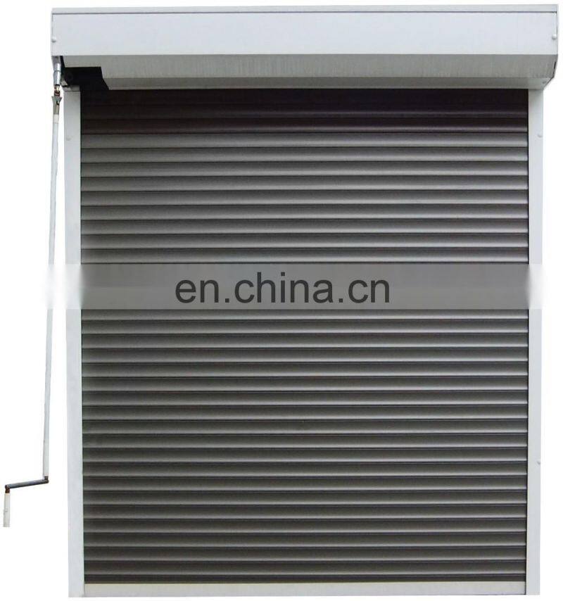 Aluminum home custom exterior roller shutters windows for indoor