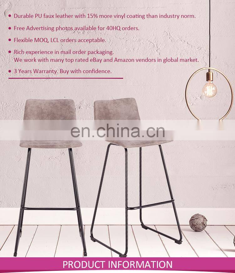 High quality modern dining chairs with backrest