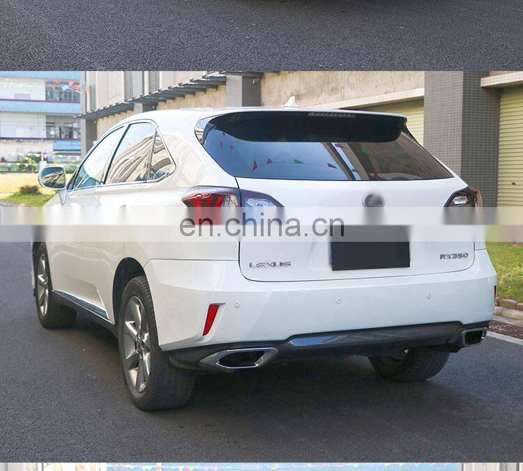 Runde Car Modification PP Material Old Lexus RX270 Upgrade New Style RX350 Front Rear Bumper For 09-14 Lexus RX270 Body Kit