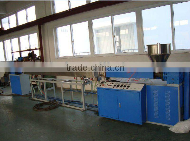 pp plastic drinking straw extruding machine