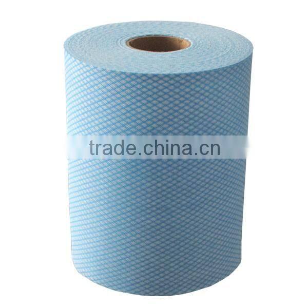 High Quality Nonwoven Spunlace Wipes Cleaning Paper Roll