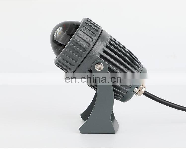 Outdoor ip66 Building Spotlight Long Range Small Angle Projection Lamp Dimmable RGB Flood Lights Narrow Beam