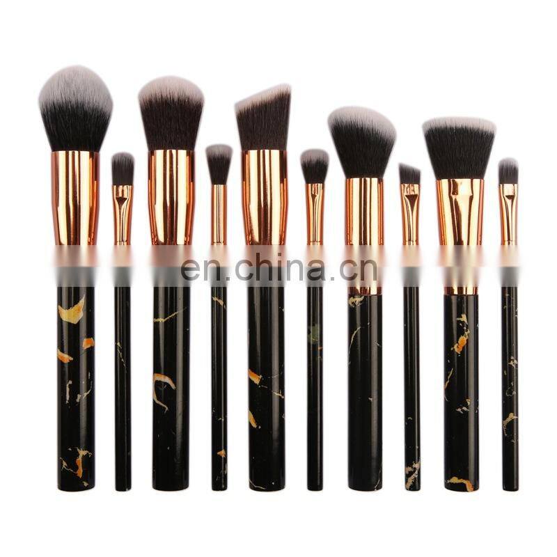 Professional makeup brush set with good quality cosmetics brushes set