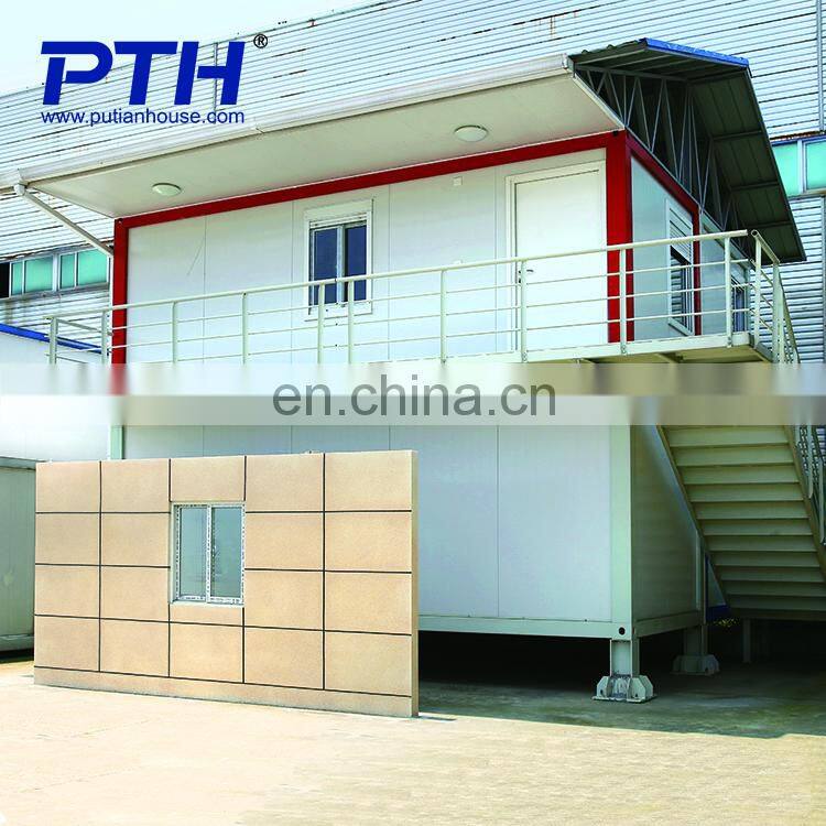 Prefabricated modular container house in China