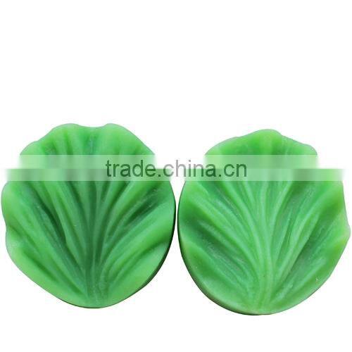 Q0030 Sugar craft leaf shape silicone molds for Cake Decorating and cookie