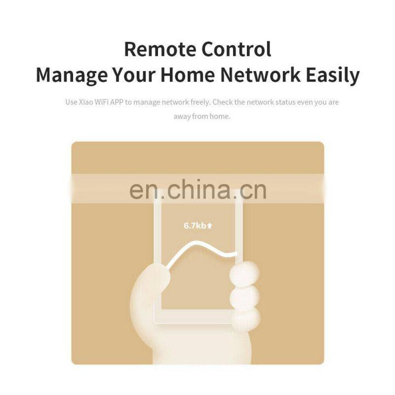 Original Mi WIFI Router 4C 64 RAM 300Mbps 2.4G 802.11 b/g/n 4 Antennas Band Wireless Routers WiFi Repeater APP Control