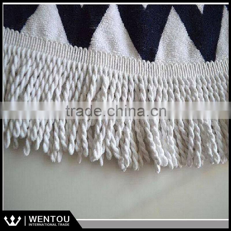 Bohemian Printed Round Beach Towel With Tassel