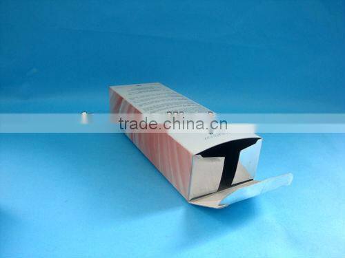 Shining metalic paper box, embossing paper box