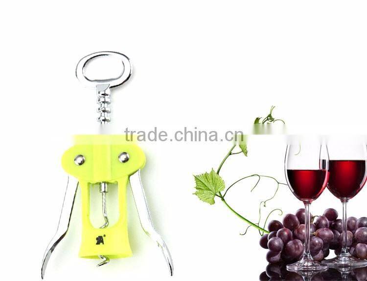 Customized stainless steel wine corkscrew wine opener