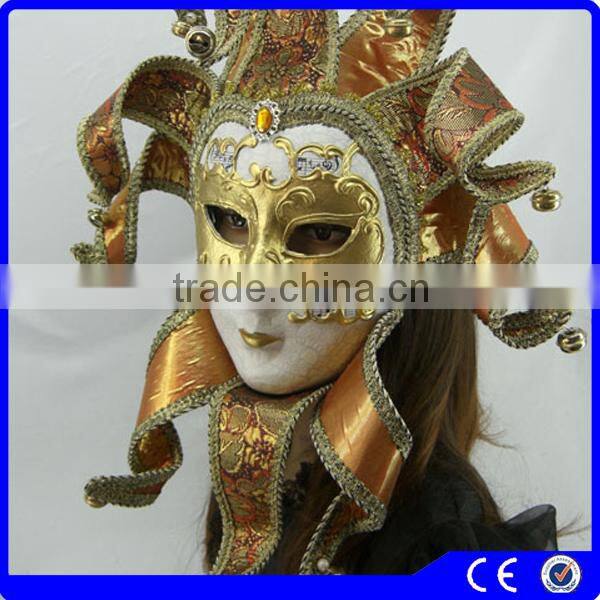 2015 hot sale full face hot handmade environmentally Venetian masks