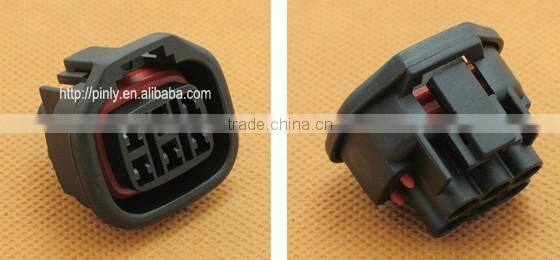 PBT plastic auto electric connector plug