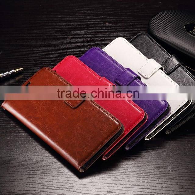 Factory Flip Cover For Sony Xperia E4G Z4 Z5 Z5 Premium Case wallet Cover For Sony Z5 Plus leather With Card Holder