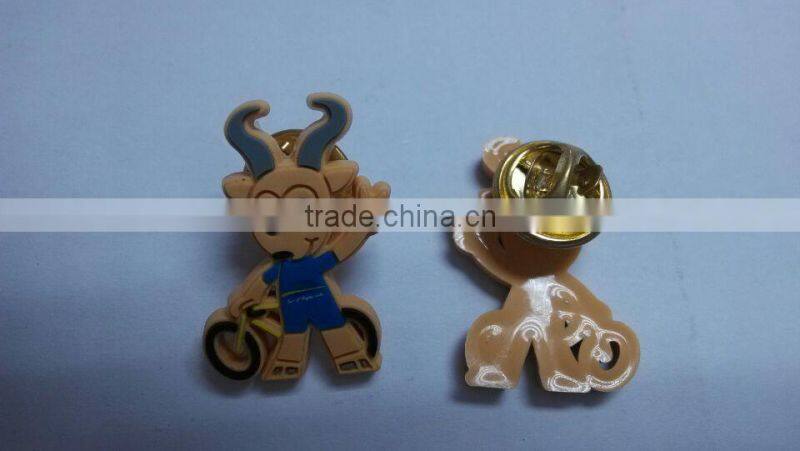 silicone Rubber soft pvc lapel Pin
