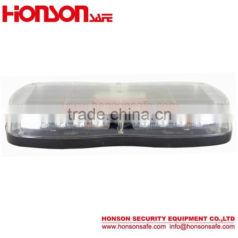 police car emergency light bar led amber warning mini lightbar with magnetic HSM426