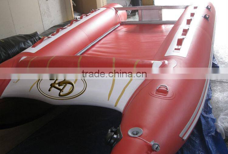 13.5ft/4.1m PVC inflatable high speed rescueboat with hi-jacker