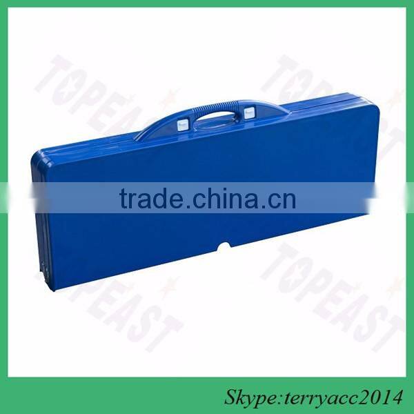 FOLDING CAMPING TABLE FOLDAWAY PICNIC PORTABLE BENCH SET4 PERSONS PLASTIC SEAT