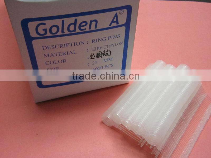NYLON Ring pin/fulling pin/plastic hook pin