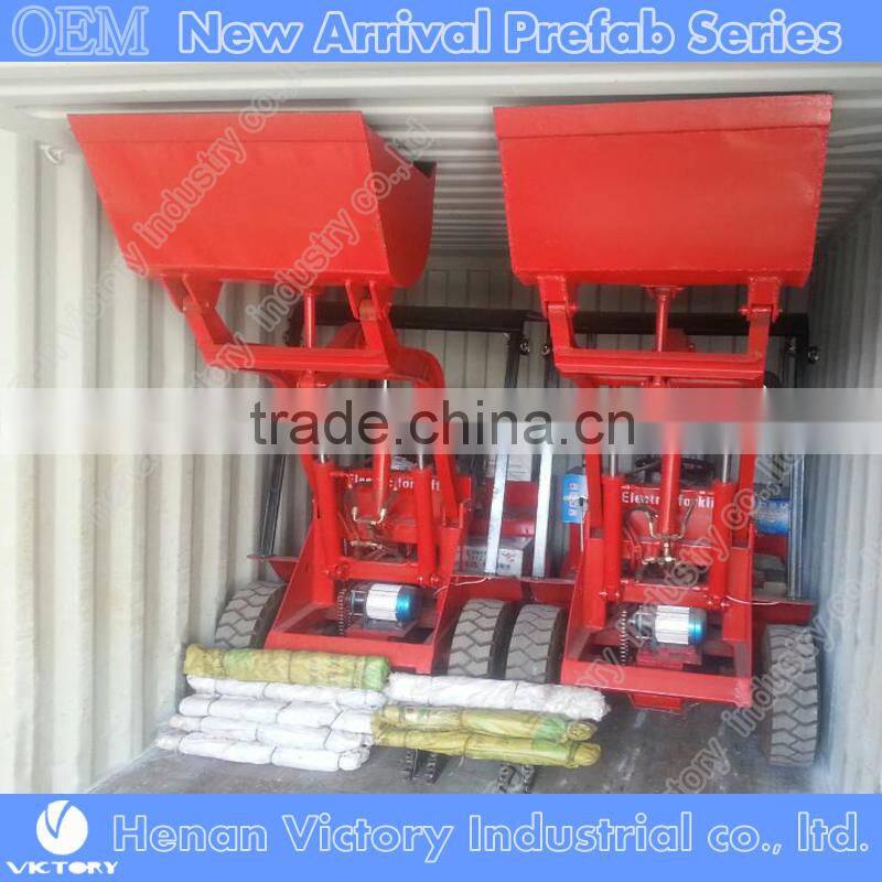 5 day prompt delivery electric mini wheel loader from Chinese victory