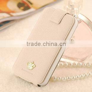 skin for phone,Crown Rhinestone wallet skin covers for iphone 4 4s 5 5g case