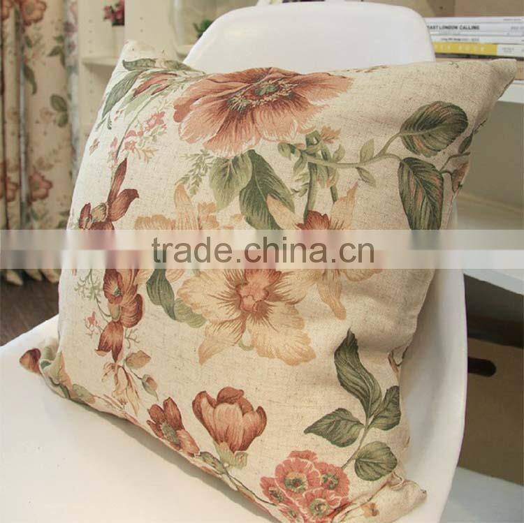 Home decorative custom size cheap digital cushion covers