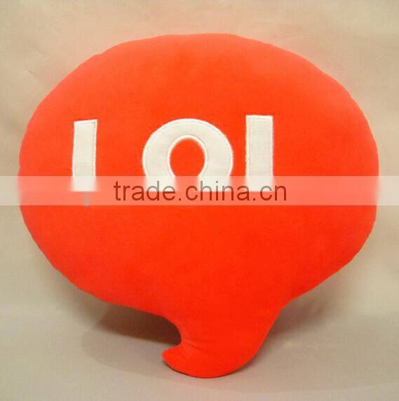 Free Sample For New design BFF WTF LOL OMG Plush Character Pillows Emoji Pillow