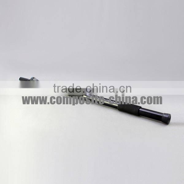 Excellent corrosion caebon fiber telescopic pole with 3K surface finish