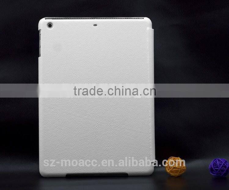 high quality stand tablet cover flip leather case for ipad 6