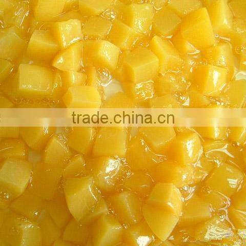 canned yellow peach in syrup