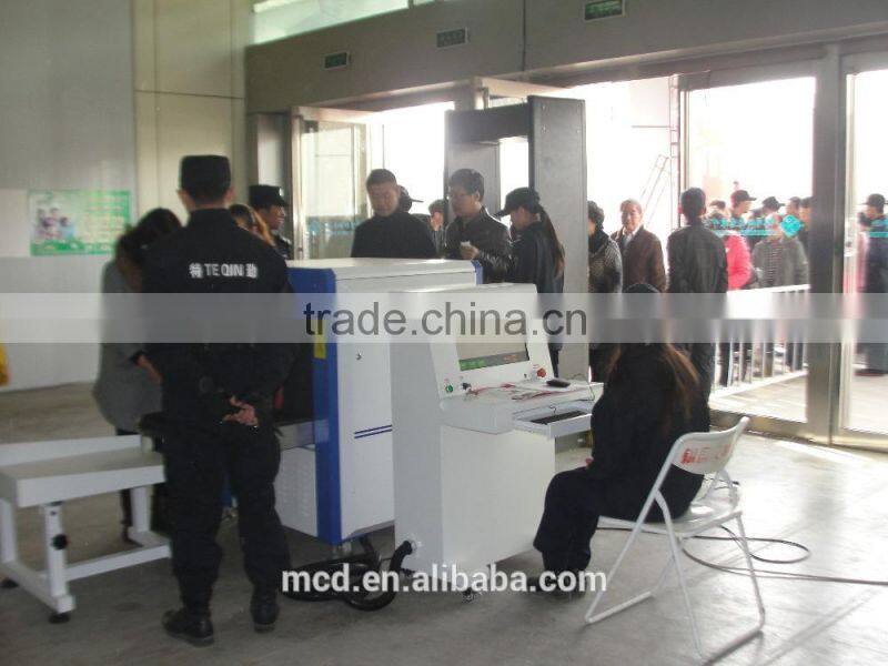 Walk Through Metal Detector with 8 Zones Suitable for Hotels and Bank