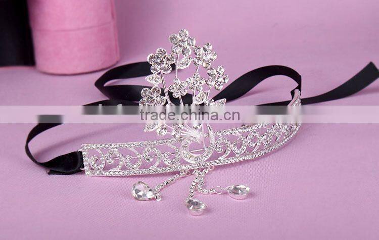 BlingBling Cheap Wholesale Bridal Crown Crystal Rhinestone Pave Wedding Jewelry for Fashion Bridal Tiara Jewelry