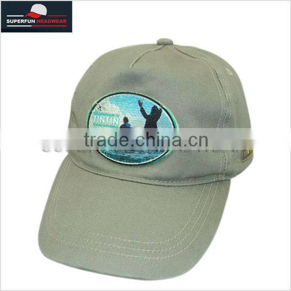 wholesale 100% cotton 5 panel cap