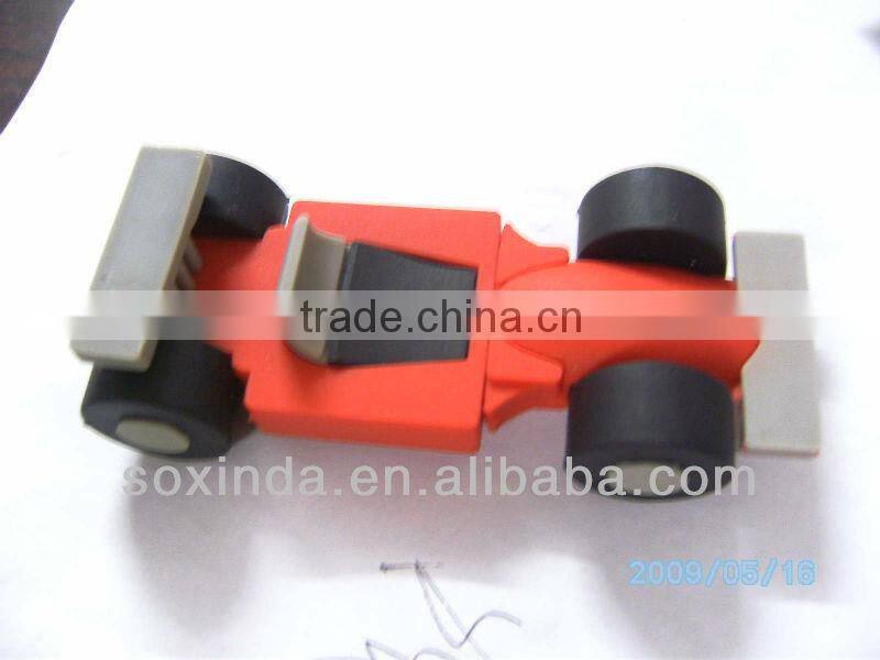 Discount!Reduction Sale waterproof pvc car shaped USB device usb2.0