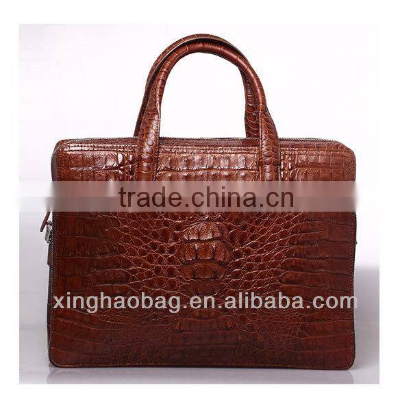 2014 high quality fashion design of leather briefcase and business bag Leather Briefcase
