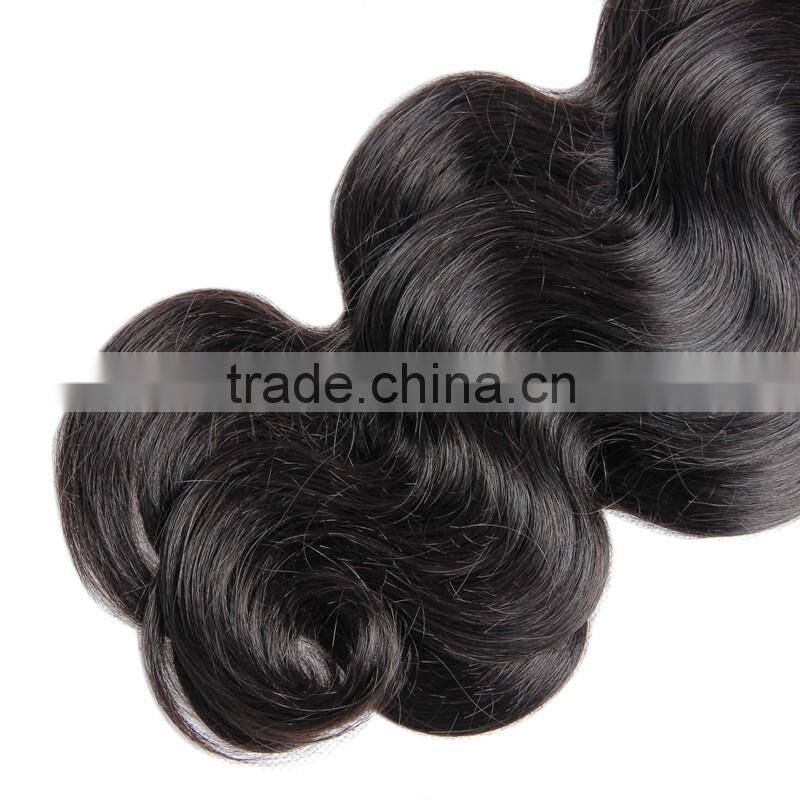 Alibaba Wholesale Brazilian Virgin Human Hair Extension, Cheap Body Wavy Human Hair Bundle, Unprocessed Human Hair Weft