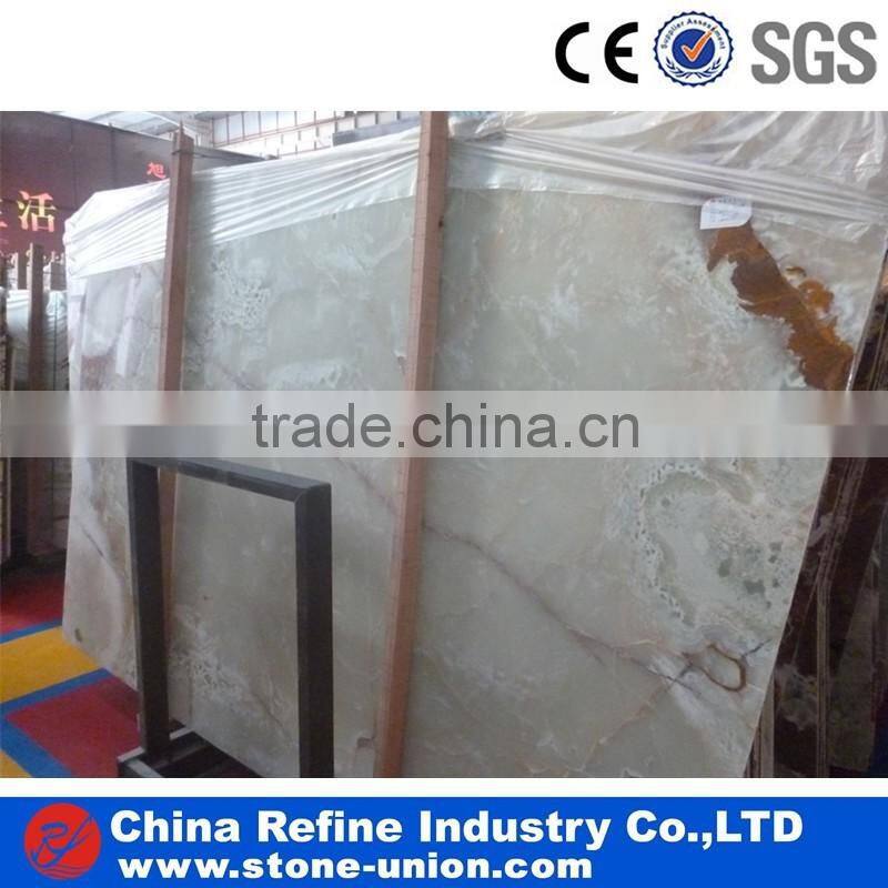 A grade light green onyx stone