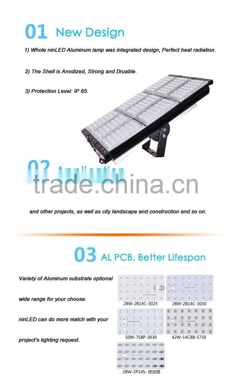 2016 Newest product Waterproof IP67 Outdoor High lumen Led Flood light 50w 100w 150w 200w 300w 500w led floodlight