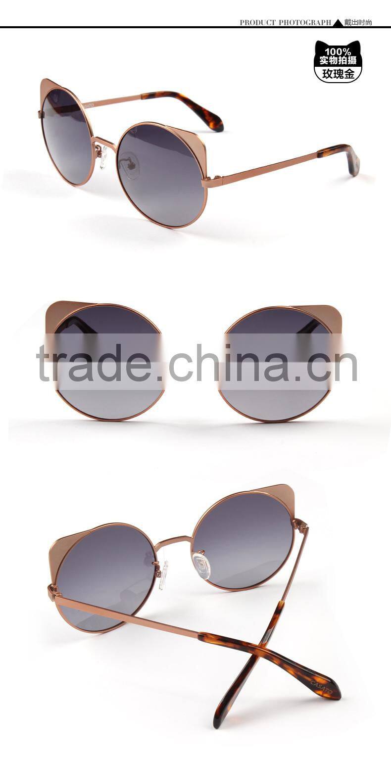 CASATO hot selling Cat eye sunglasses new product women sunglasses