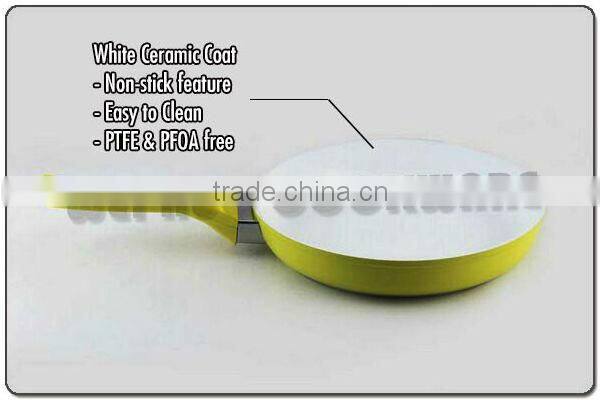 New Design Forged Aluminum Non-Stick Ceramic Frying Pan (WN121)