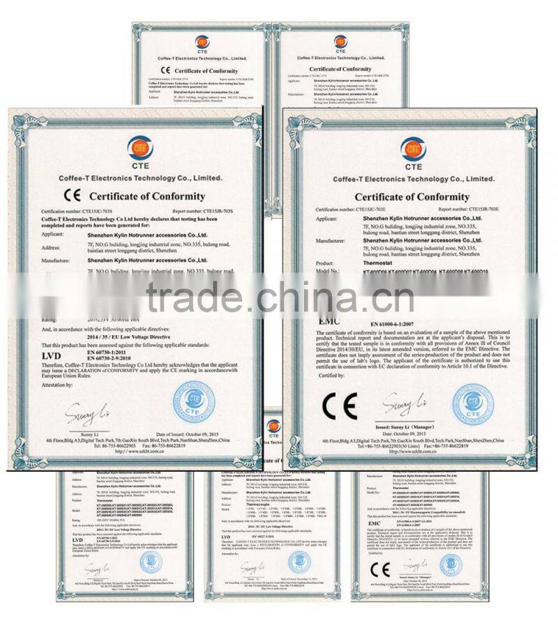 CE Certificate touch screen hot runner temperature controller for plastic injection moulding