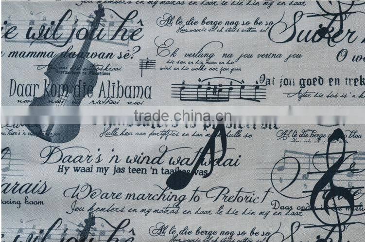 Linen-cotton blended fabric for sofa sofa fabric