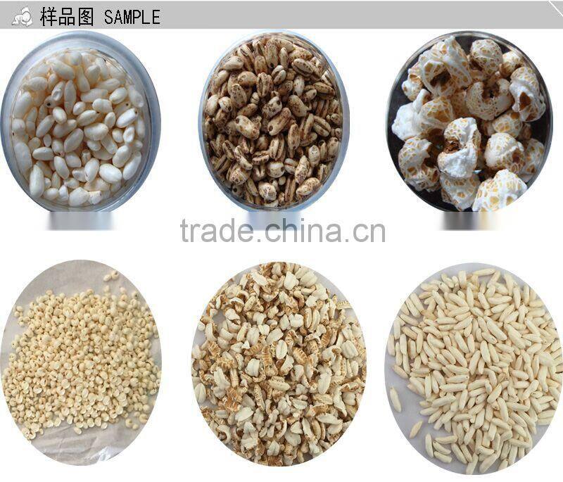 Factory offer rice puffing machine, puffed rice machine, rice bulking machine