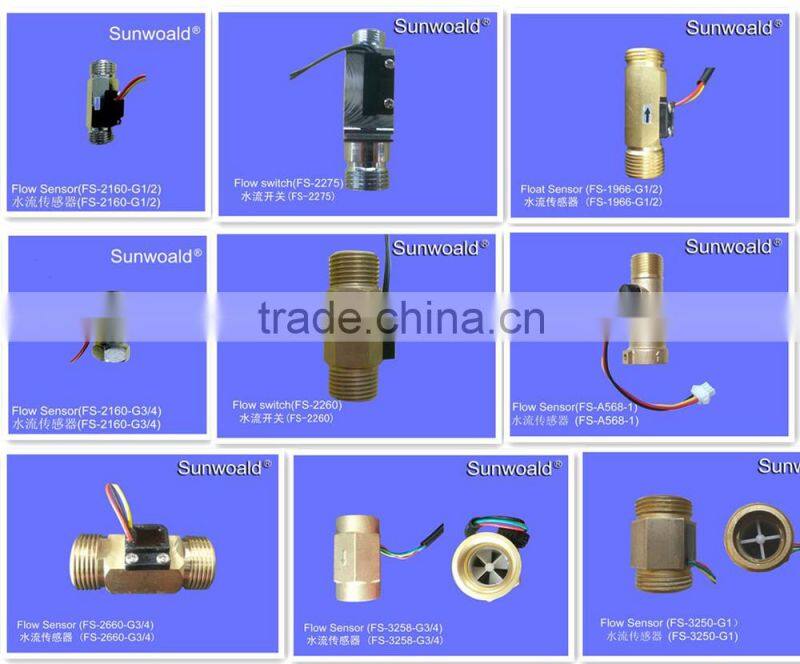 Plastic Water Flow meter Sensor 1/2"