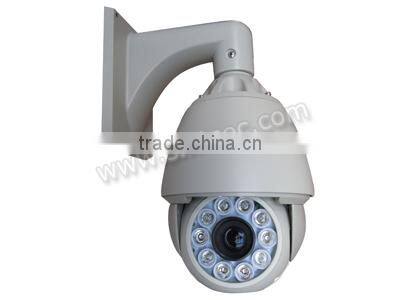18X optical zoom HD 960 IR High Speed dome IP CCTV Camera,1.3MP SONY CCD Module 10 pcs LED Arrays,IR distance>100m(SIP-H14)