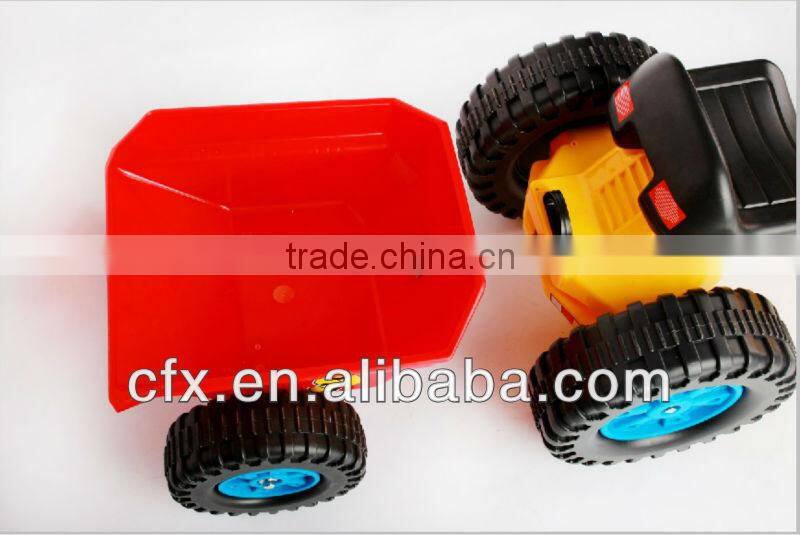 Plastic Kids Toys Ride On Car with Trailer 415