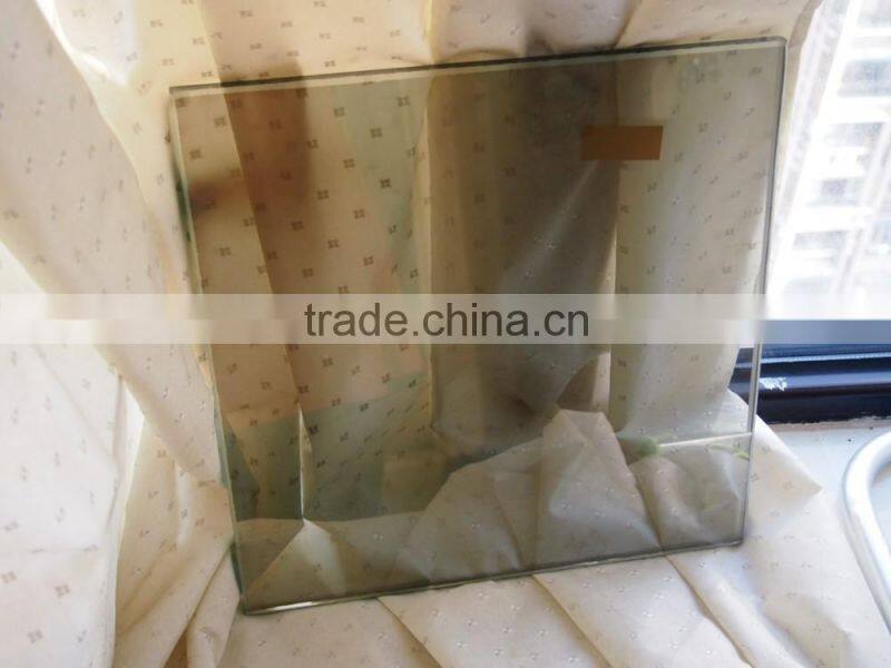 Glass factory wholesale frosted coated tempered insulated glass bathroom door