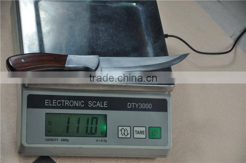 FLDL-WG0072 Custom Hand Made Damascus Blade 9 Inches Hunting Knife with Sheath